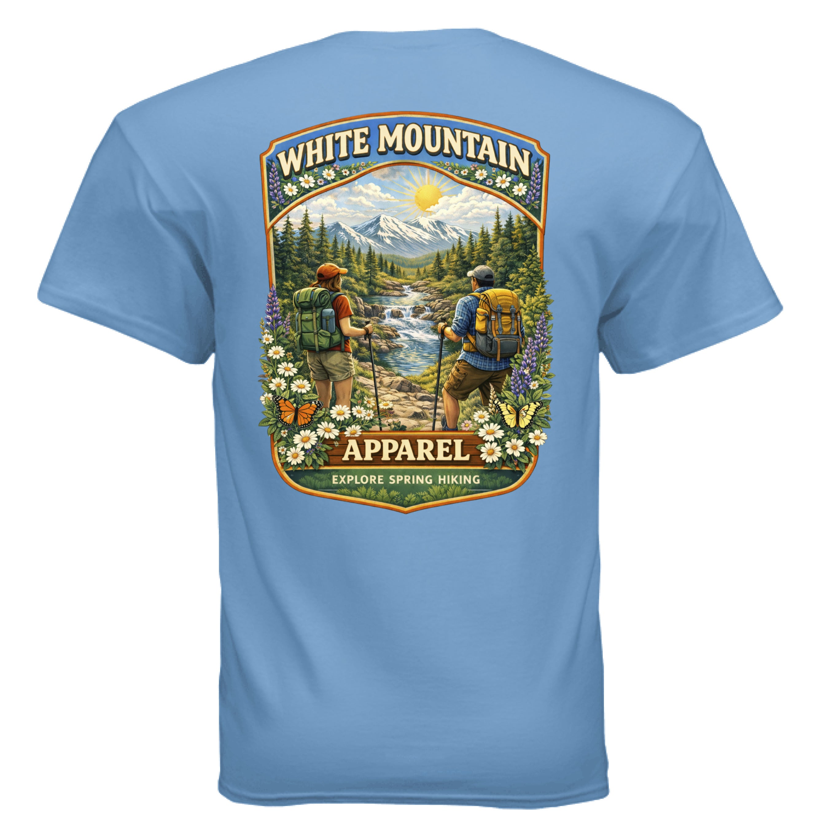 CAROLINA BLUE - BACK