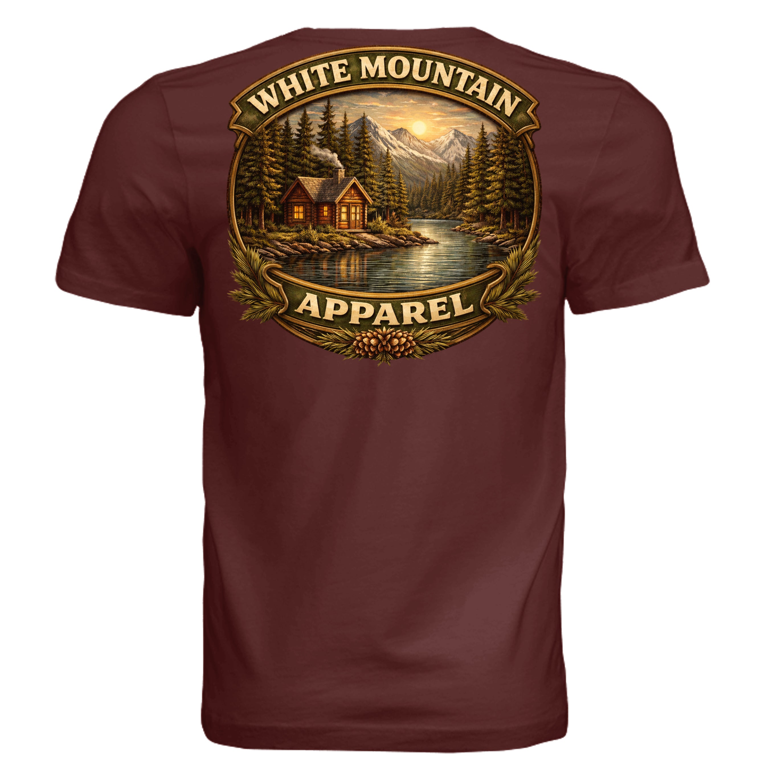 MAROON - 3001C - BACK