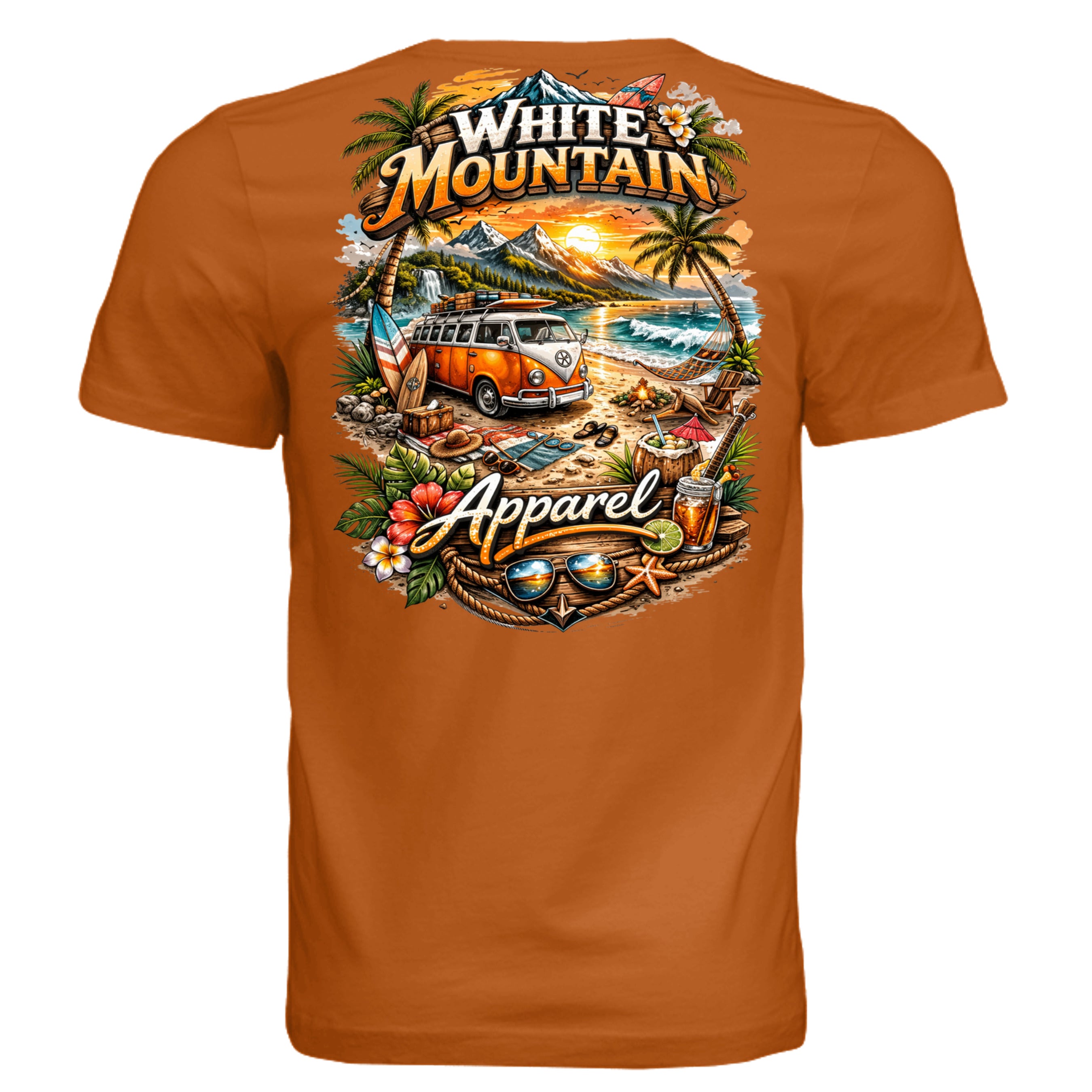 BURNT ORANGE - 3001C - BACK