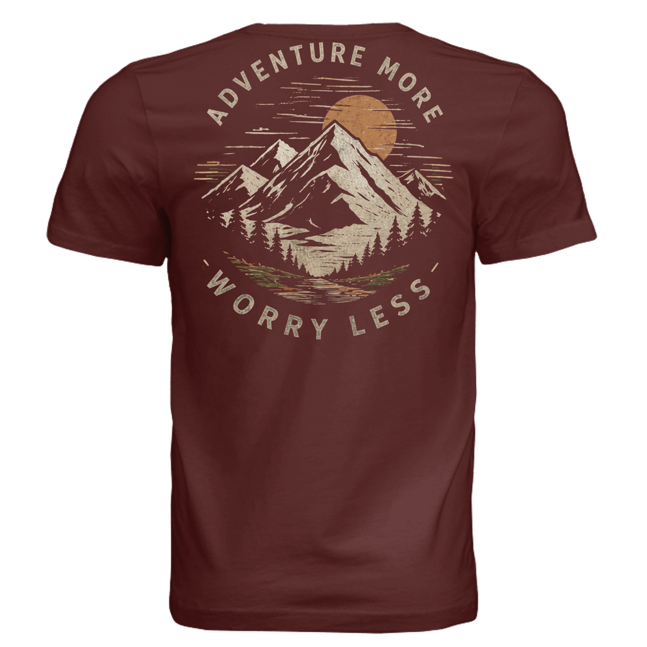 MAROON - 3001C - BACK