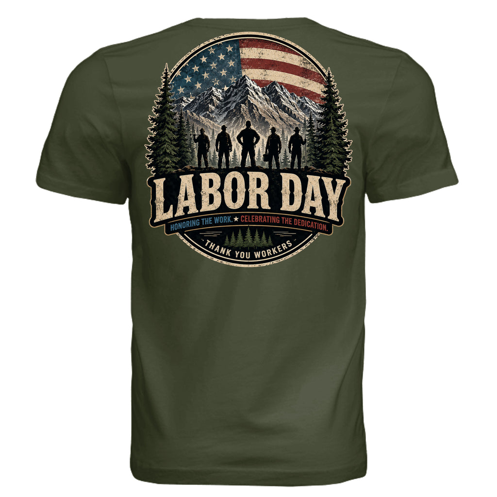 Military Green - 3001C - BACK