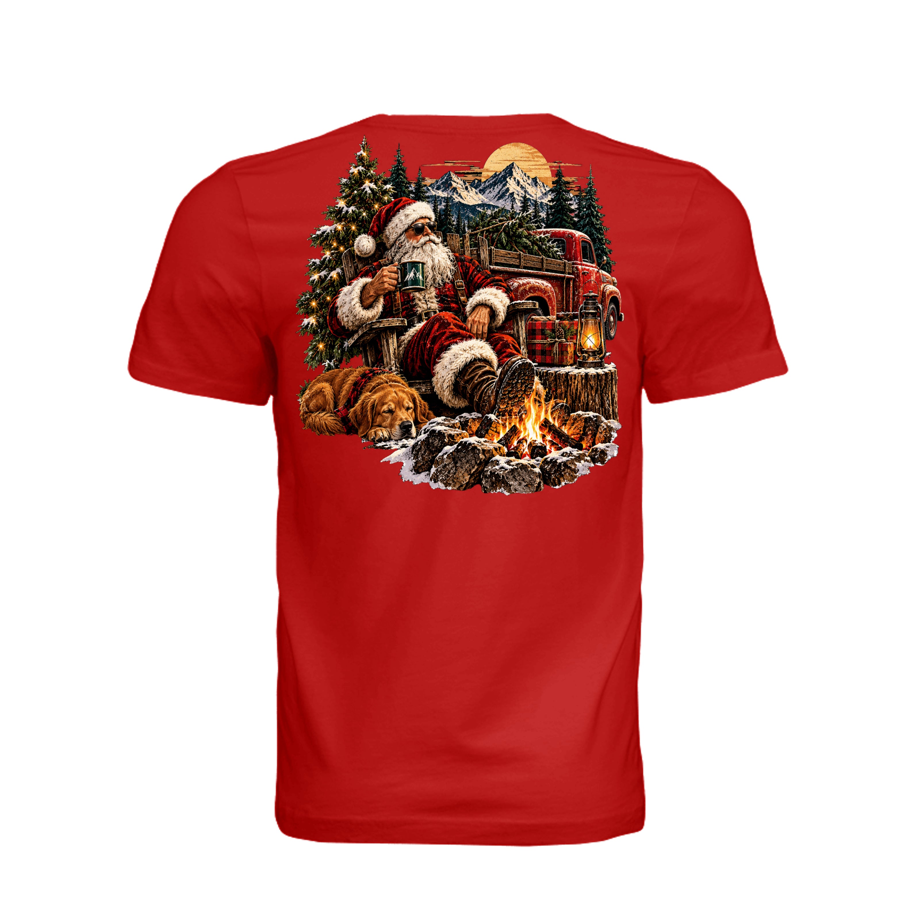 Chillin Santa